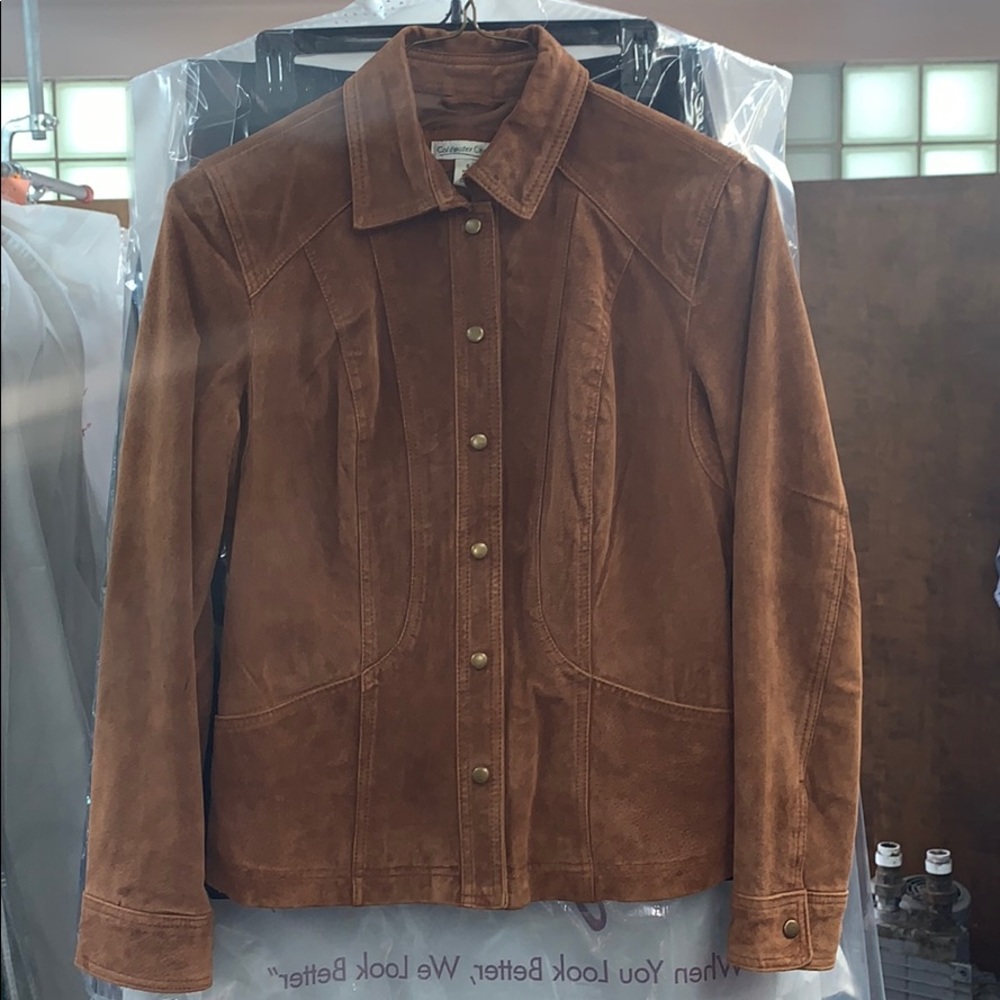 COLDWATER CREEK SUEDE JACKET